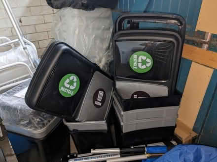 Photo of free 4 sets of brand new twin bins, one for recyling (Inverleith EH3) #2