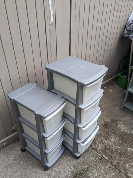 Photo of free Plastic storage drawers (Inverleith EH3) #1