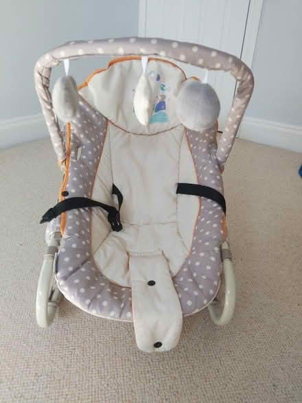 Photo of free Great bouncer w. baby hanging toys (W4) #3