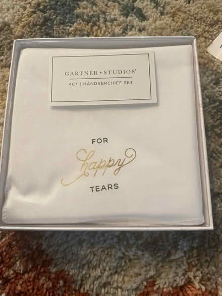 Photo of free Wedding Handkerchiefs (Sunnyside) #1
