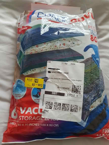 Photo of free Vacuum storage bags (Leicester LE3) #1