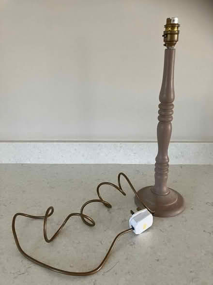 Photo of free Lamp base (Ryall WR8) #1