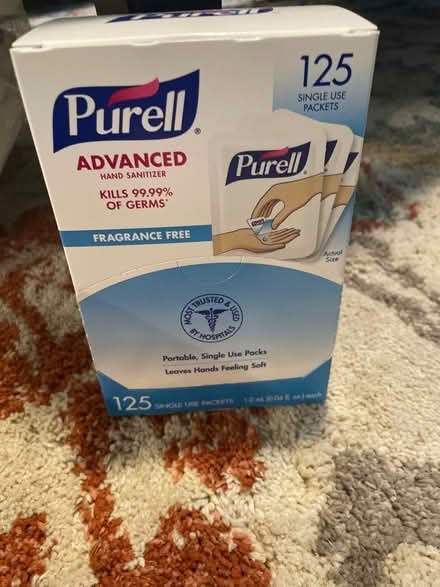 Photo of free Individual Purell Packets (Sunnyside) #1