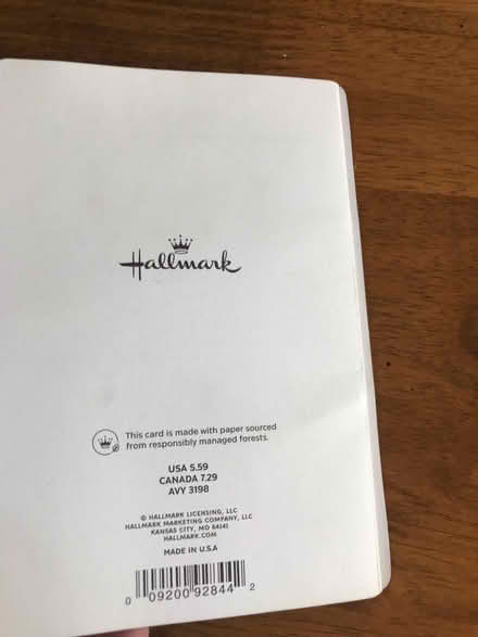 Photo of free Hallmark card (Newark delaware) #2