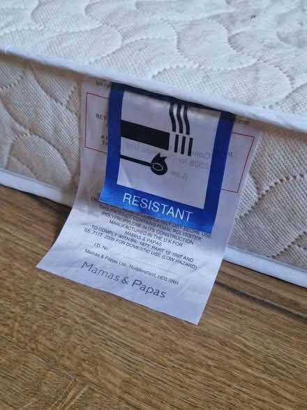 Photo of free Small kids mattress (suitable for a cot or similar) (Woodside Park N12) #1