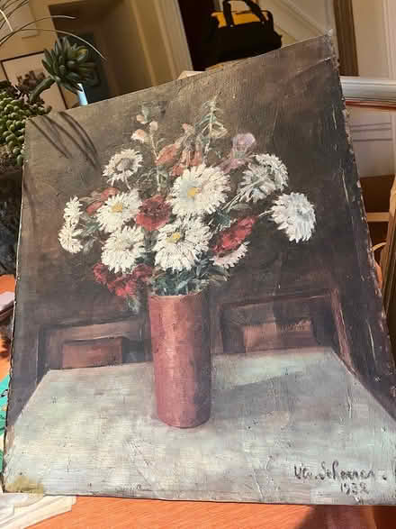 Photo of free Original oil painting (Sea Cliff/Richmond) #1