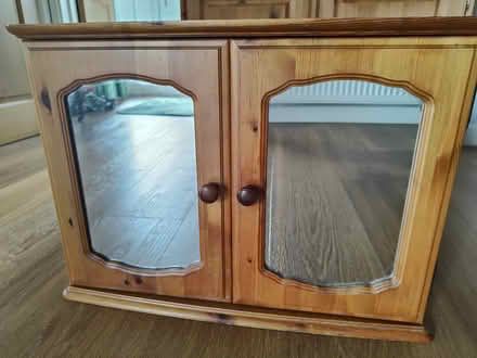 Photo of free Pine bathroom cabinet (Near Wimborne Hospital BH21) #2