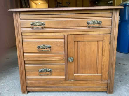 Photo of free Wooden cabinet/chest (East Minnetonka) #2
