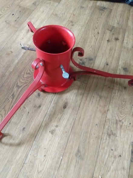 Photo of free Christmas tree stand (Rowde SN10) #1