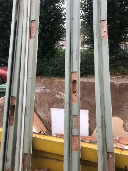 Photo of free hardwood door frame sections (Watford Heath WD19) #1