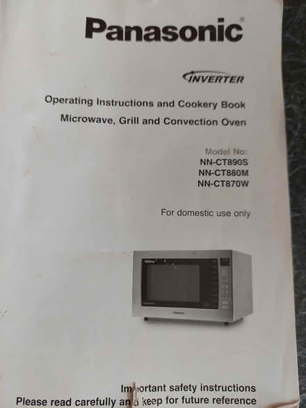 Photo of free Panasonic 40L Convection/Microwave (Weston-super-Mare BS23) #3