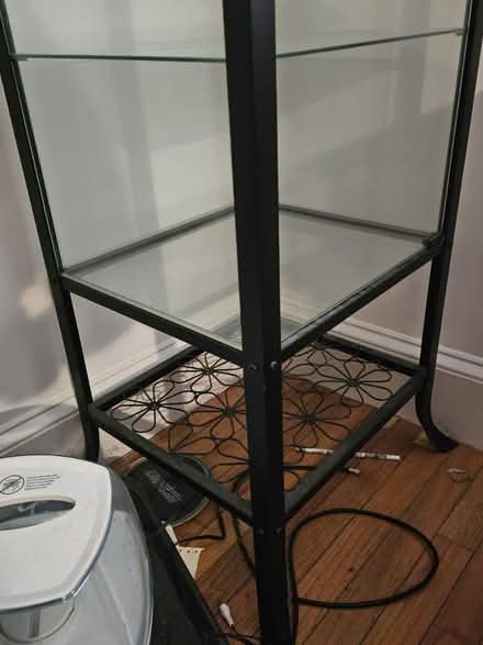 Photo of free Glass Curio Cabinet (Honeybrook, PA (Honeybrook, PA (Rte. 322)) #2