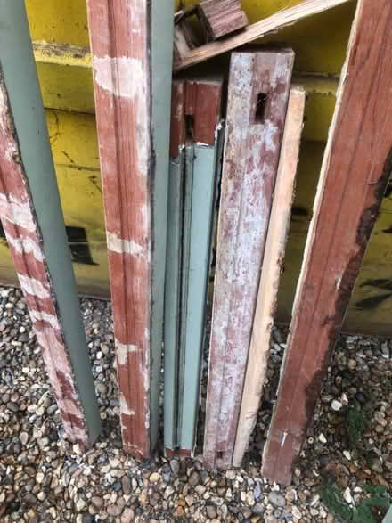 Photo of free hardwood door frame sections (Watford Heath WD19) #4
