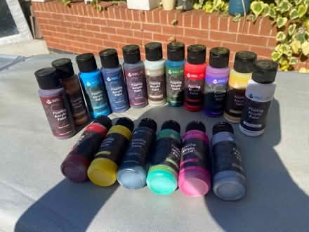 Photo of free Used acrylic paints (Wigston LE18) #1