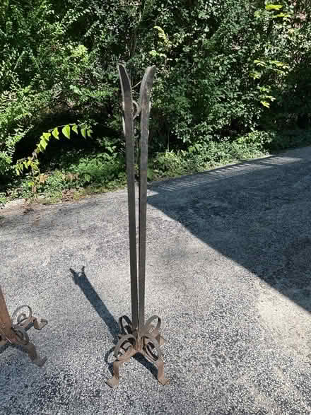 Photo of free Two Victorian metal garden stands (NW Evanston) #4