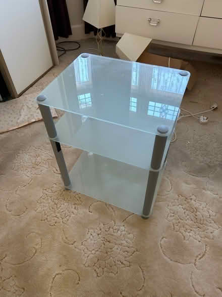 Photo of free Glass shelving unit (Charminster) #1