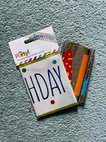 Photo of free Birthday Banners (Stirchley B29) #1