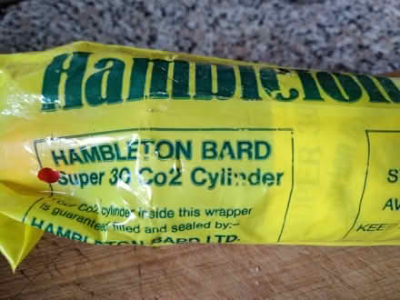 Photo of free Co 2 cannister refill hambleton bard (New Stapleford NG9) #2