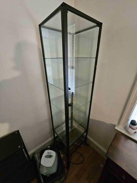 Photo of free Glass Curio Cabinet (Honeybrook, PA (Honeybrook, PA (Rte. 322)) #1