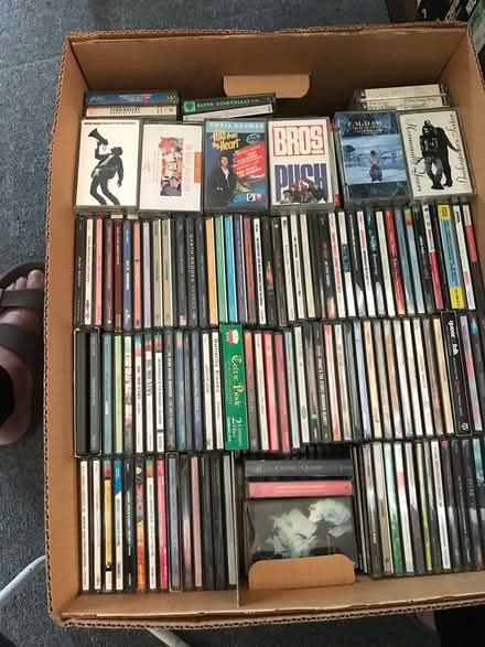 Photo of free vintage CDs/Cassette tapes (Astoria Queens) #1