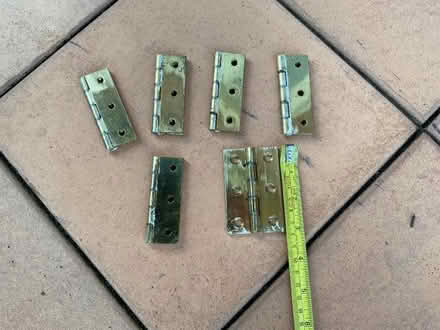 Photo of free 6 Brass door hinges (Abingdon-on-Thames OX14) #2