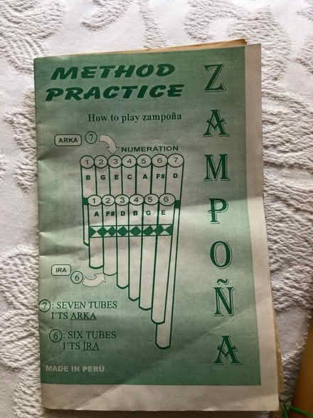 Photo of free Zampona - Woodwind instrument from Peru (Coombe KT3) #4