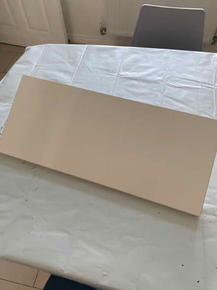 Photo of free Two identical white shelves (Brook End SG5) #3