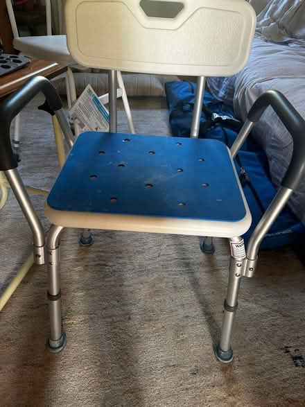 Photo of free Adjustable shower seat (Dalston N1) #1