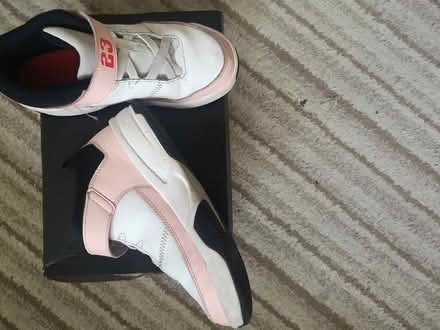 Photo of free Pink and white Jordan trainers (Bermondsey SE16) #3