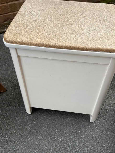 Photo of free Bathroom storage stool (Willington, Derbyshire) #1