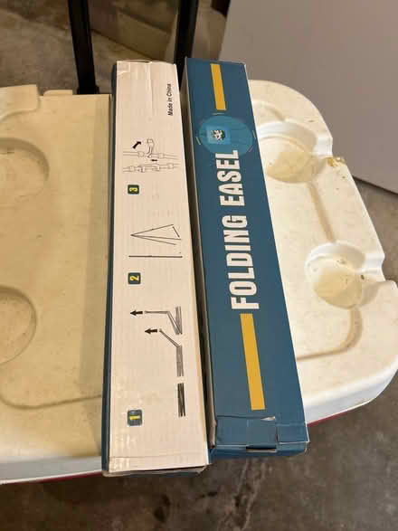 Photo of free Two display Easels in boxes (NW Evanston) #1