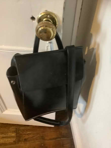 Photo of free Black leather rucksack (Harrogate HG1) #4