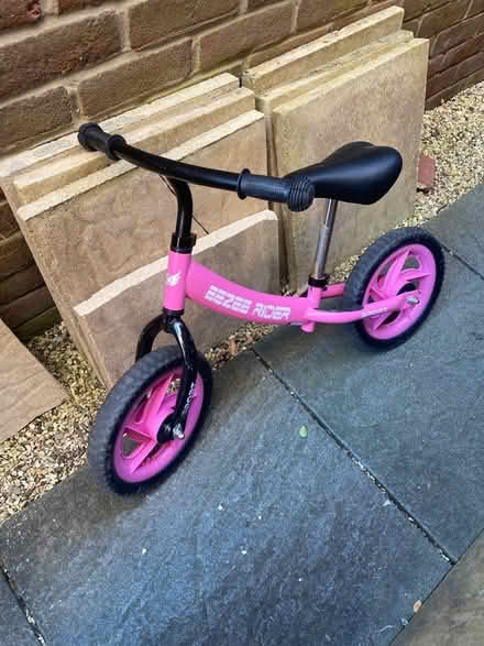 Photo of free Balance bike (Reading, thee mile cross) #1