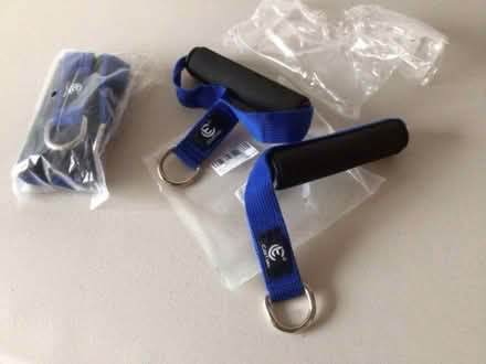 Photo of free Fitness resistance bands/handles (West Moors BH22) #1