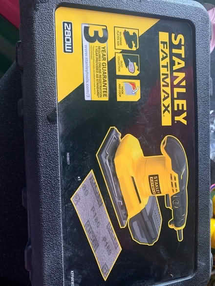 Photo of free Stanley sander for parts (Prenton) #2