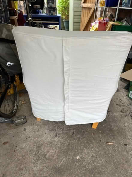 Photo of free Ikea white armchair (WA1) #1