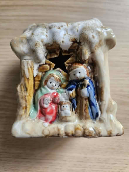 Photo of free Ceramic nativity candle holder (Tower Hill/Shadwell) #1
