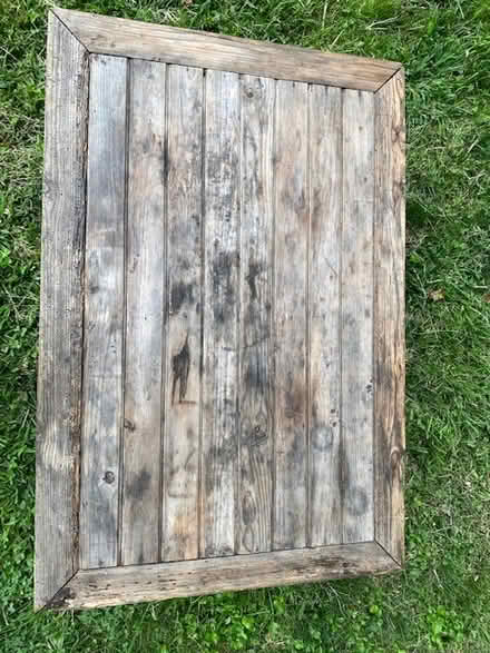 Photo of free Metal/wood coffee table (Danbury) #3