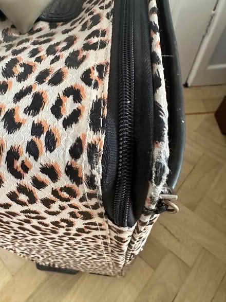 Photo of free Medium animal print suitcase (Hoylake CH47) #3