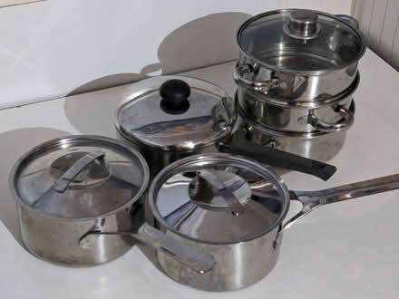 Photo of free saucepans and steamer set (Chad Valley B15) #1
