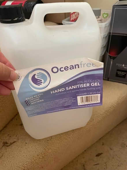 Photo of free Hand sanitiser gel (Hallow WR2) #1