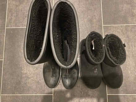 Photo of free Fleece lined wellies and slippers (Eastwood (G43)) #3