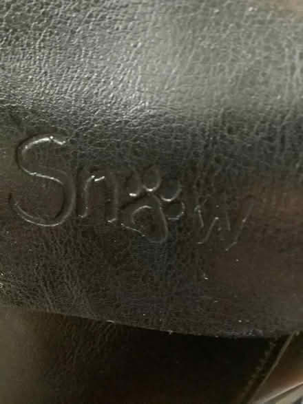 Photo of free Black leather rucksack (Harrogate HG1) #1