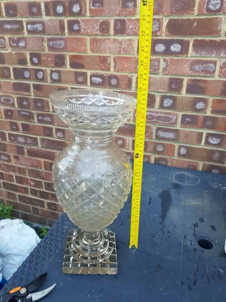 Photo of free Antique cut glass vase (ME16 Allington) #3