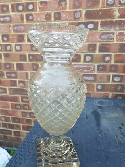 Photo of free Antique cut glass vase (ME16 Allington) #1