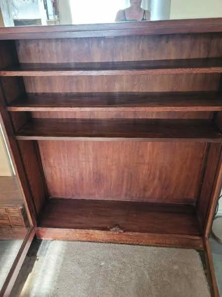 Photo of free Glass fronted cabinet (Selmeston BN26) #2