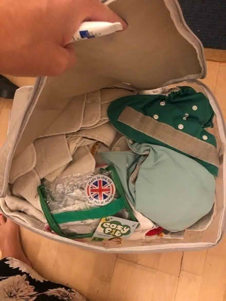 Photo of free Clean, used cloth baby nappies (CB3) #2
