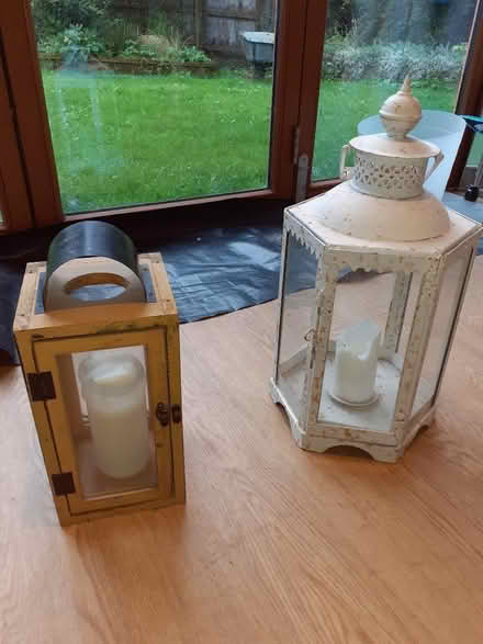 Photo of free 2 x candle lanterns (Chew Stoke BS40) #1