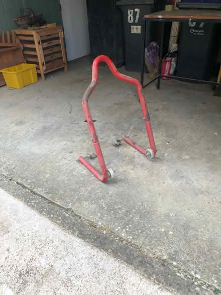 Photo of free Motorcycle axle stand (Hilperton BA14) #1