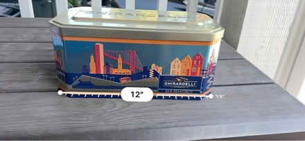 Photo of free Nice tin container (Mountain View near Costco/101) #1